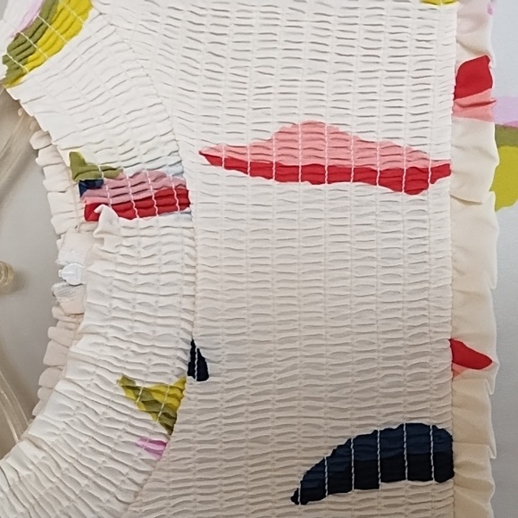 Colorful Abstract Women's Top - Picture 5 of 6